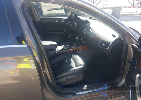 2014 Audi A6 3.0T Premium Plus from USA, damaged, VIN WAUHGAFC2EN029805